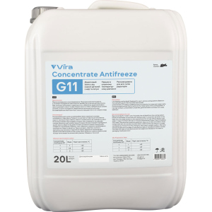 Жидкость охлаждающая Vira Concentrate Antifreeze G11 синяя 20 л (VI5003) ТОП в Ровно