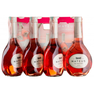 Вино Mateus Rose Multi-Pack рожеве напівсухе 0.25 л 4 шт 11% (5601012011425) краща модель в Рівному