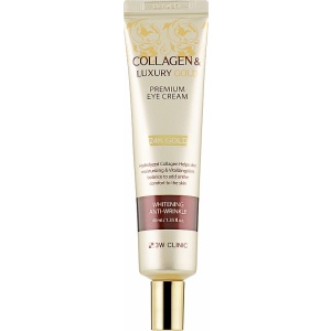 Крем для шкіри навколо очей 3W Clinic Collagen & Luxury Gold Eye Cream 40 мл (8809772620063)