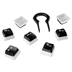 Набір ковпачків для механічних клавіатур HyperX Pudding Keycaps (HKCPXA-BK-RU/G) краща модель в Рівному