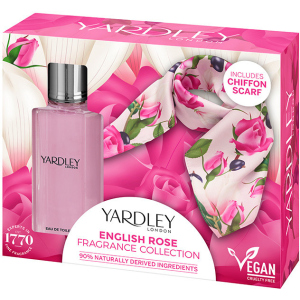 Набір Yardley Туалетна вода Yardley English Rose 50 мл + Косинка (5056179303676) ТОП в Рівному