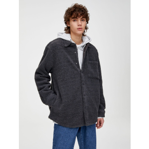 Куртка-рубашка Pull & Bear 9474/510/809 XL Графит (09474510809056) в Ровно