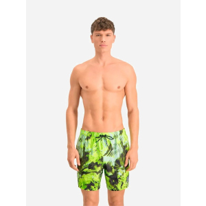 Шорты для купания Puma Swim Men Reflection Aop 93506002 XL Green Yellow (8720245051620) лучшая модель в Ровно