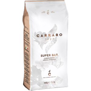 хороша модель Кава в зернах Carraro Super Bar 1 кг (8000604001412)