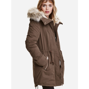 Парку H&M Divided XAZ155824KDKP 38 Оливкова (DD8000000382887) краща модель в Рівному