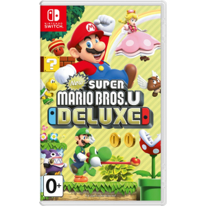 Гра New Super Mario Bros. U Deluxe для Nintendo Switch (Картридж, English version) (45496423810) краща модель в Рівному