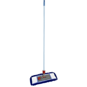 Швабра Wermop 120 см із насадкою Extra Cotton Wet Mop 40 см Синя (SA0004) ТОП в Рівному