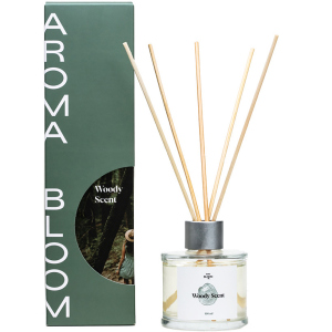 Аромадифузор для дому Aroma Bloom Woody scent Аромат лісу 100 мл (8690954163498) краща модель в Рівному