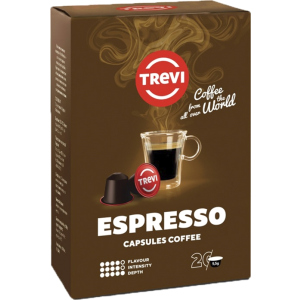 Кава в капсулах Trevi Espresso Nespresso Система Nespresso 5.5 г х 20 шт (4820140051979) надійний