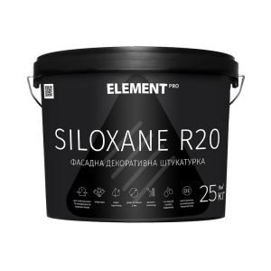 Фасадна штукатурка ELEMENT PRO SILOXANE R20 25 кг Прозора в Рівному