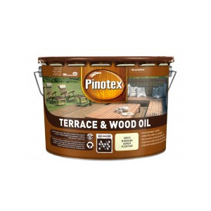 PINOTEX TERRACE & WOOD OIL Тонована атмосферостійка деревозахисна олія 10 л краща модель в Рівному