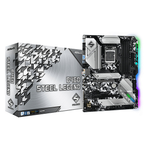 Материнская плата ASRock B460 Steel Legend (90-MXBCQ0-A0UAYZ) лучшая модель в Ровно