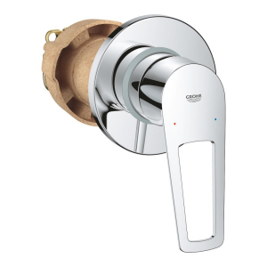 Змішувач прихованого монтажу GROHE BAULOOP хром латунь 105мм 29042001 ТОП в Рівному