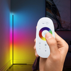 Кутовий світильник з підсвічуванням торшер Lesko YL6002 RGB+Пульт дистанційного керування підлоговий (F_7967-29272) ТОП в Рівному