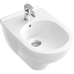 Біде підвісне VILLEROY&BOCH O.NOVO білий (без змішувача) 54600001 краща модель в Рівному