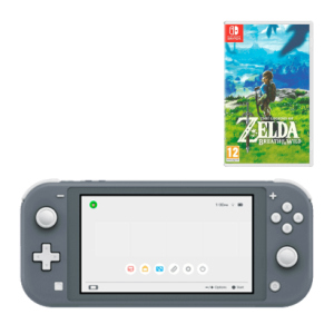 Набір Консоль Nintendo Switch Lite 32GB Grey Новий + Гра The Legend of Zelda Breath of The Wild Nintendo Switch Російська Озвучка Новий в Рівному