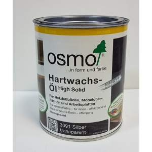 Масло с твердым воском OSMO HARTWACHS - ÖL Silber|Gold Effekt 3091 ( серебро ) 0.75 л. лучшая модель в Ровно