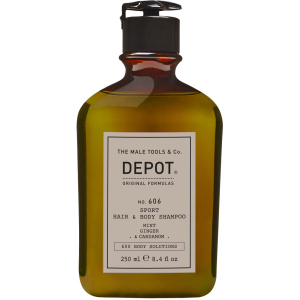 Шампунь освежающий для волос и тела Depot Hair Cleansings 606 Sport Hair&Body Shampoo 250 мл (8032274086994)