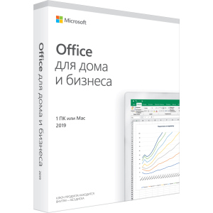 Microsoft Office Для дома и бизнеса 2019 для 1 ПК P6 (c Windows 10) или Mac (FPP - коробочная версия, украинский язык) (T5D-03369) в Ровно