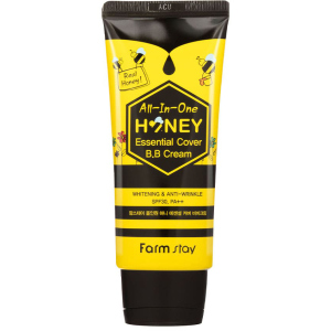 Универсальный медовый BB крем FarmStay All-In-One Honey Essential Cover BB Cream 50 г (8809624728299)