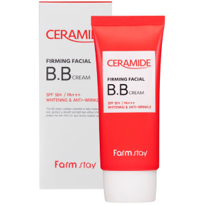 Укрепляющий BB-крем для лица FarmStay Ceramide Firming Facial B.B Cream с керамидами SPF 50 50 г (8809426959006)