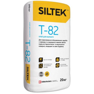 Клей для плитки Siltek T-82 25кг краща модель в Рівному