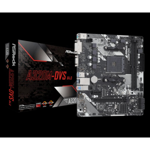 Материнська плата ASRock A320M-DVS R4.0 (A320M-DVS R4.0) ТОП в Рівному