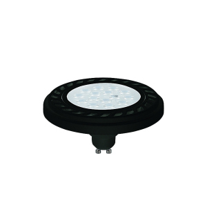 Лампа Nowodvorski REFLECTOR LED 9W, 3000K, GU10, ES111, ANGLE 30, LENS, BLACK CN (9343) лучшая модель в Ровно