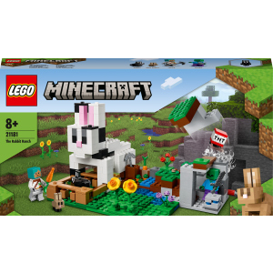 Конструктор LEGO Minecraft Кроличе Ранчо 340 деталей (21181) ТОП в Ровно