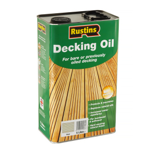 Олія для терас Rustins Decking Oil Безбарвна 5 л в Рівному