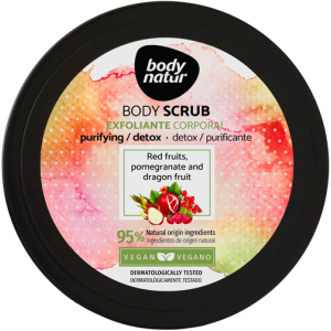 Скраб для тіла Body Natur Body Scrub Pomegranate and Dragon fruit 200 мл (8414719408095) ТОП в Рівному