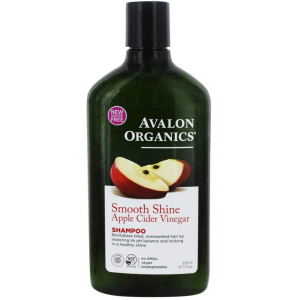 Шампунь для гладкости и сияния волос Avalon Organics Яблочный уксус 325 мл (654749351352) лучшая модель в Ровно