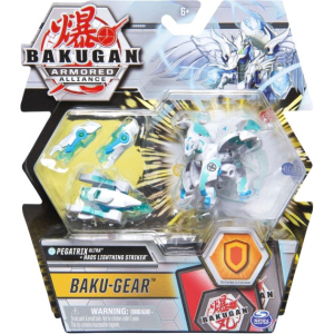 Ігровий набір Spin Master Bakugan Armored Alliance Бойовий Ультра бакуган зі зброєю Пегатрікс (SM64443-2) (778988297858) краща модель в Рівному