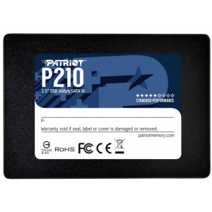 Patriot P210 256GB 2.5 " SATAIII TLC (P210S256G25) в Рівному