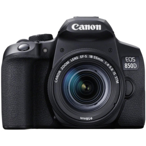 Фотоаппарат Canon EOS 850D 18-55mm IS STM Black (3925C016AA) Официальная гарантия! лучшая модель в Ровно