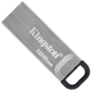 Kingston DataTraveler Kyson 128GB USB 3.2 Silver/Black (DTKN/128GB) краща модель в Рівному