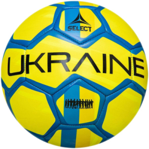 купити М'яч футбольний Select FB EM 2020 Ukraine (782) №5 Yellow-Blue (5703543244782)