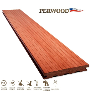 Терасна дошка Perwood Natural Massive Цегла 161х21х4000 мм (400069) в Рівному