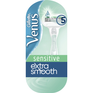 купить Станок для бритья женский (Бритва) Venus Extra Smooth Sensitive с 1 сменным картриджем (7702018505395)