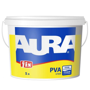 Клей AURA Fix PVA - 5 кг 10168 ТОП в Ровно