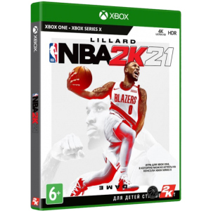 купити Гра NBA 2K21 для Xbox One (Blu-ray диск, Російська версія)