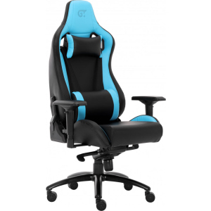 Кресло геймерское GT RACER X-0814 Black/Light Blue в Ровно