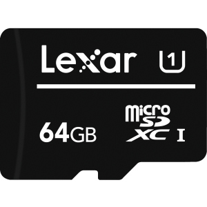 Lexar High-Performance microSDXC 64GB Class 10 UHS-I (LFSDM10-64GABC10) рейтинг