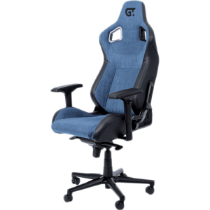 Кресло геймерское GT RACER X-8005 Light Blue/Black надежный