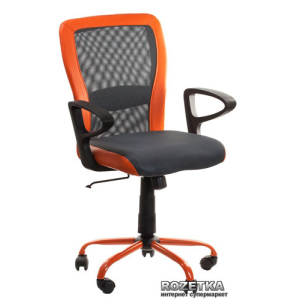 Крісло Office4You Leno (27783) Grey/Orange