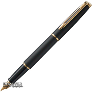 Ручка перьевая Waterman Hemisphere Matte Black FP Синяя Черный корпус (12 003) в Ровно