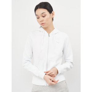 Спортивная кофта Puma Modern Basics Fz Hoodie 58363719 XS White Heather (4062453509383) ТОП в Ровно