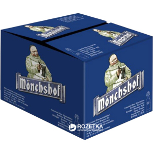 Упаковка пива Monchshof Schwarzbier темное фильтрованное 4.9% 0.5 л x 20 шт (4082100002104) ТОП в Ровно