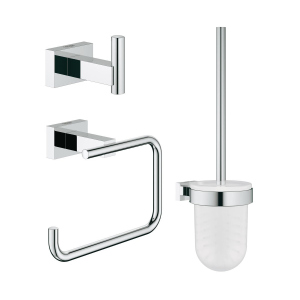 Набор аксессуаров 3 в 1 GROHE ESSENTIALS CUBE NEW 40757001 ТОП в Ровно