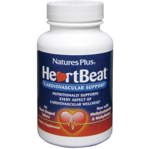 Натуральна добавка Natures Plus Heart Beat Cardiovascular Support 90 таблеток (97467474215)